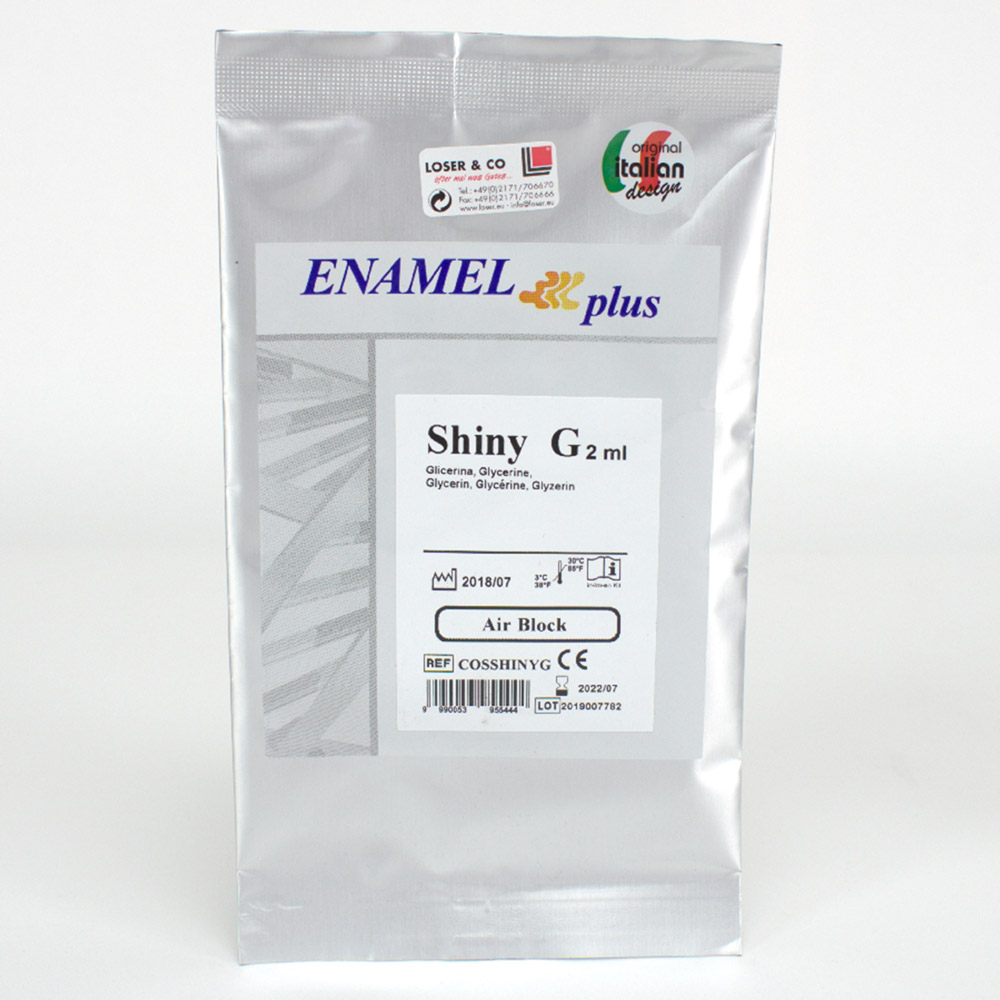 Enamel plus Shiny Air Block, 2 g sprøjte
