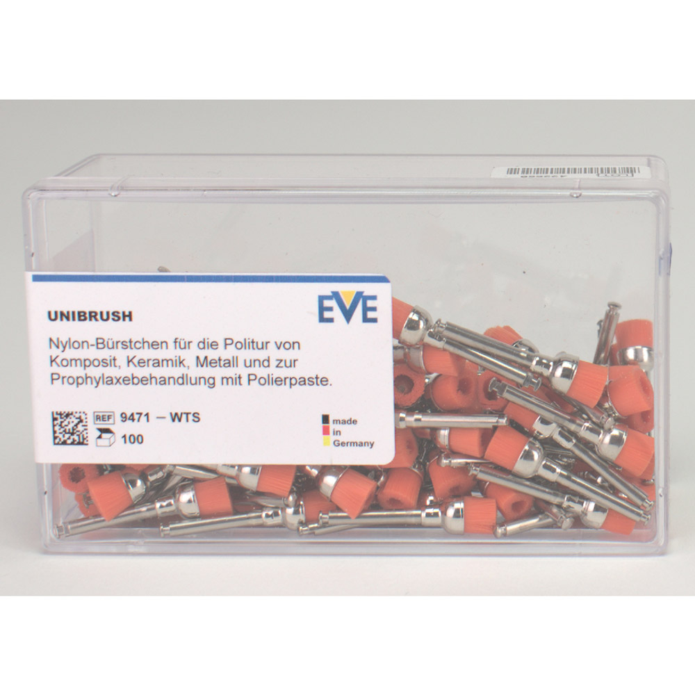 EVE Unibrush Wst WTS, 100 stk.