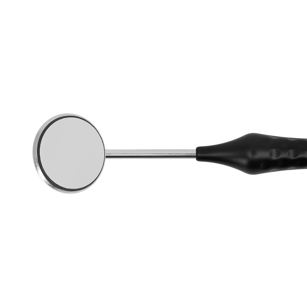 Mundspejl TOPvision FS Rhodium 3 plan SS, 12 stykker