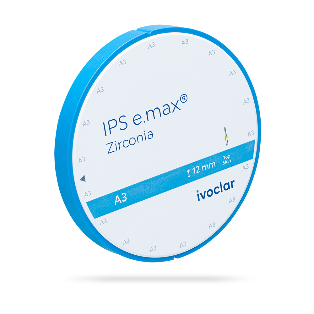IPS e.max Zirconia A3 98,5 x 12 mm, 1 stk.