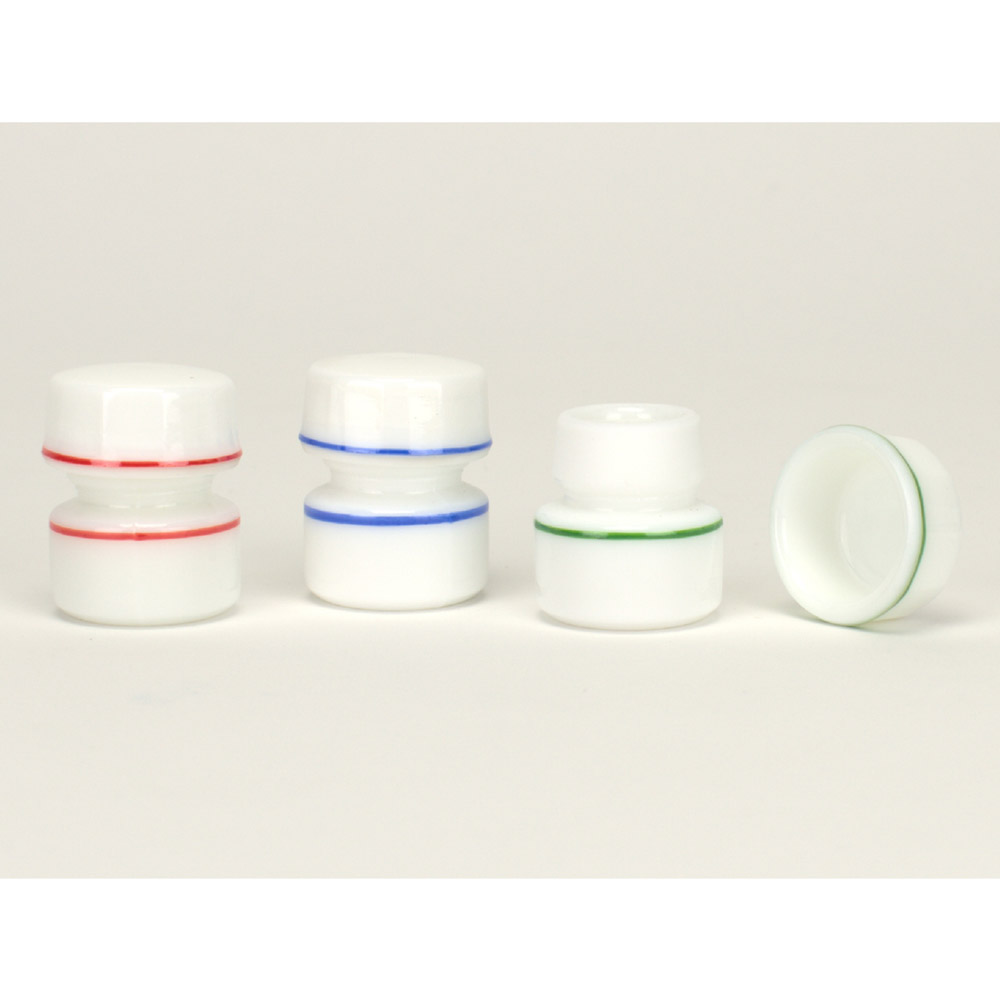 Kappeglas opal 698.0 sorteret, 5 stk.