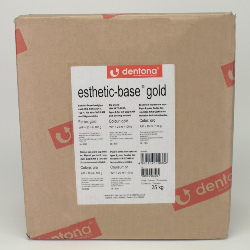 Esthetic-Base guld, 25 kg karton