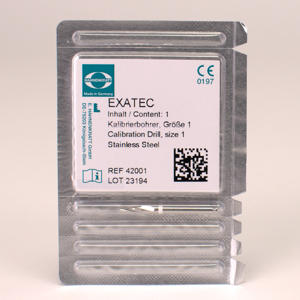 Exatec kalibreringsbor hvid, stk.