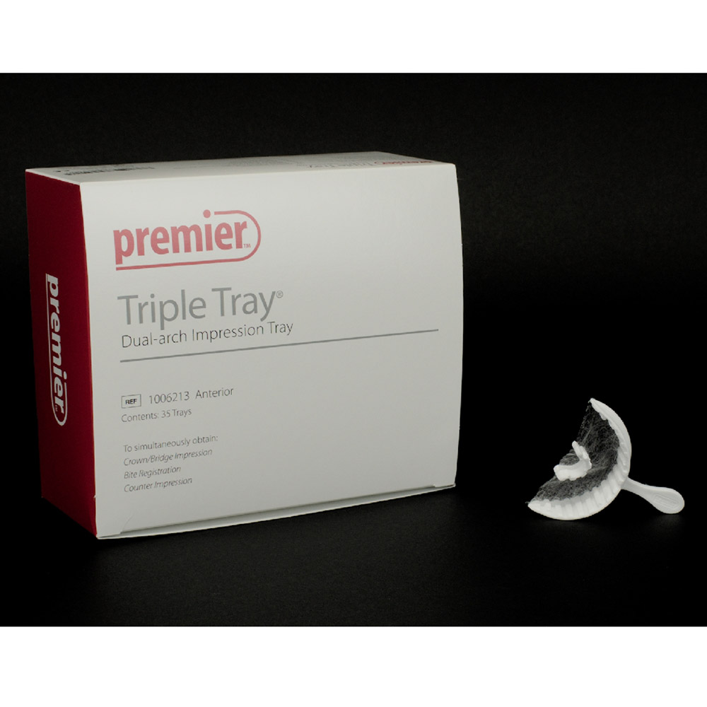 Triple bakke aftrykske Anterior, 35 stk.