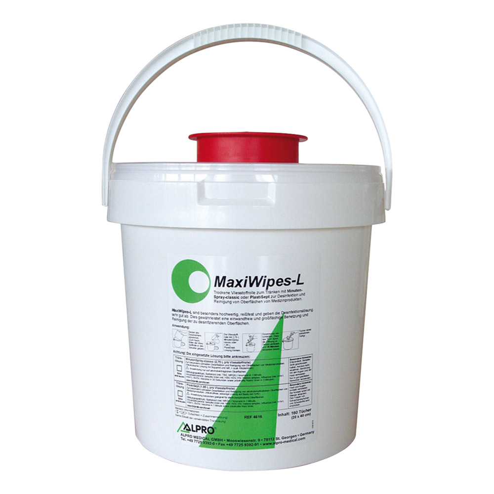 Maxi Wipes-L klude rulle 20 x 40 cm, 4 x 160 stk.
