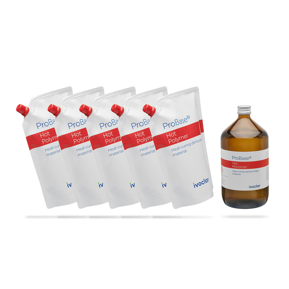 Probase Hot pink-V, 1 L + 5 x 500 g
