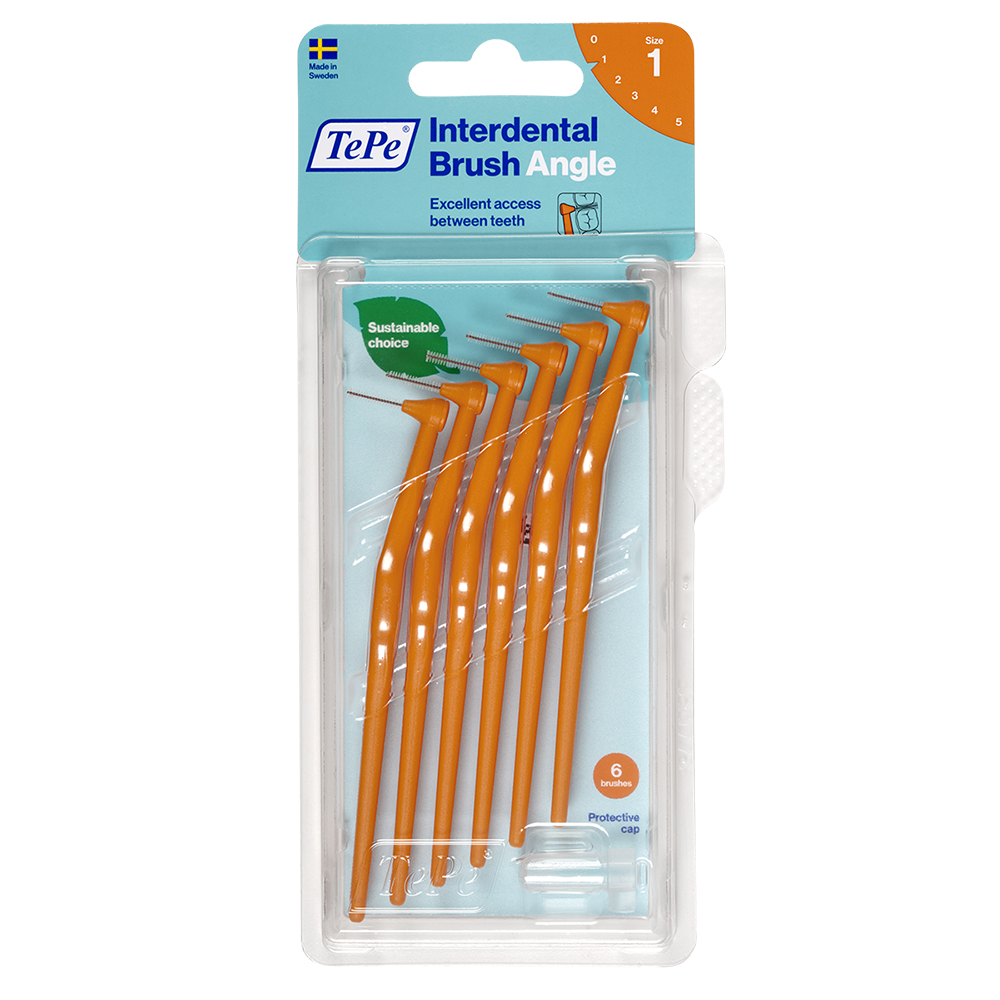 TePe Angle orange 0,45 mm, 6 stk.