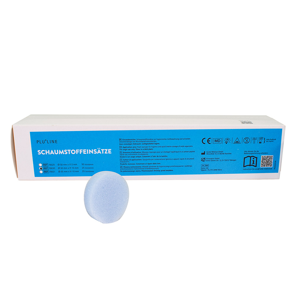 PLULINE skumindsatser 50 x 10 mm, 25 stk.