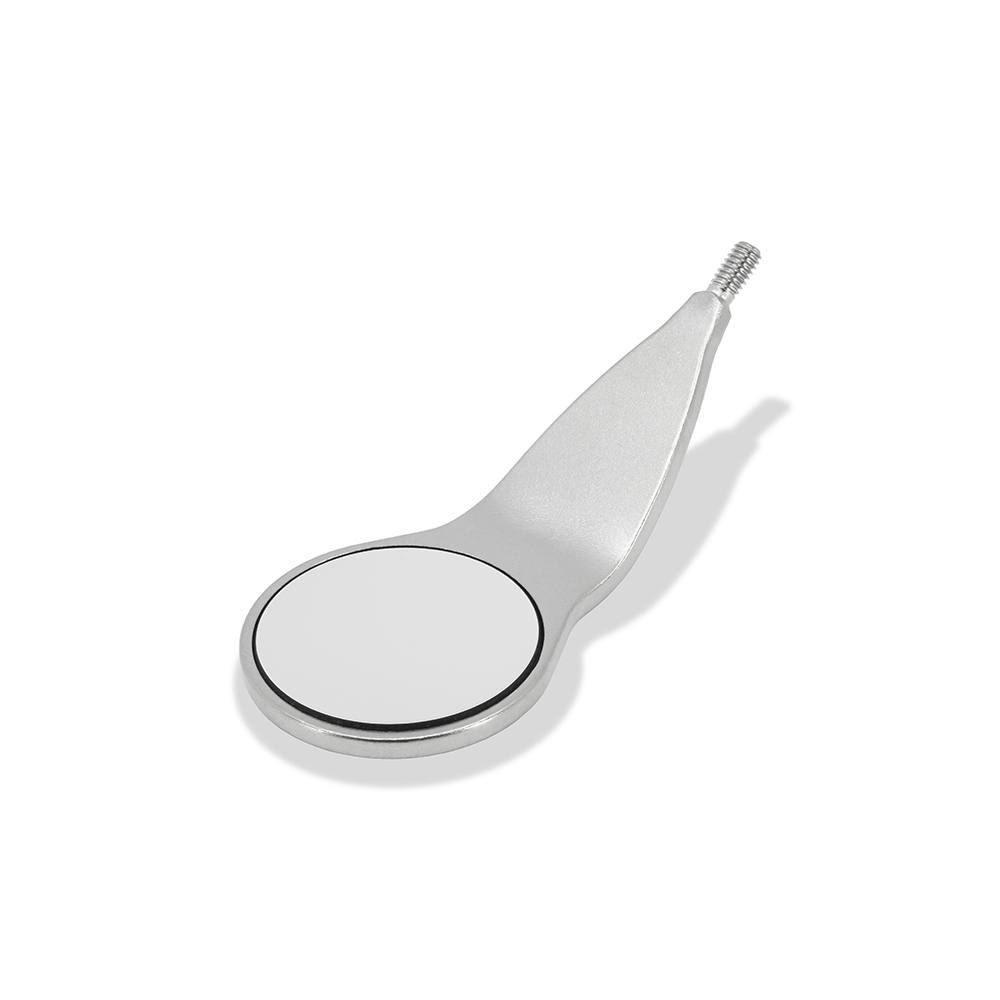 Mundspejl MEGAretract Rhodium 4-flad SS, 6 stk.