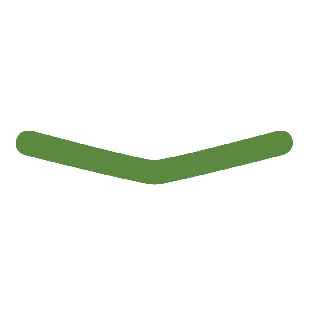 Tofflemire Slick Band 1 universal grøn, 50 stk.