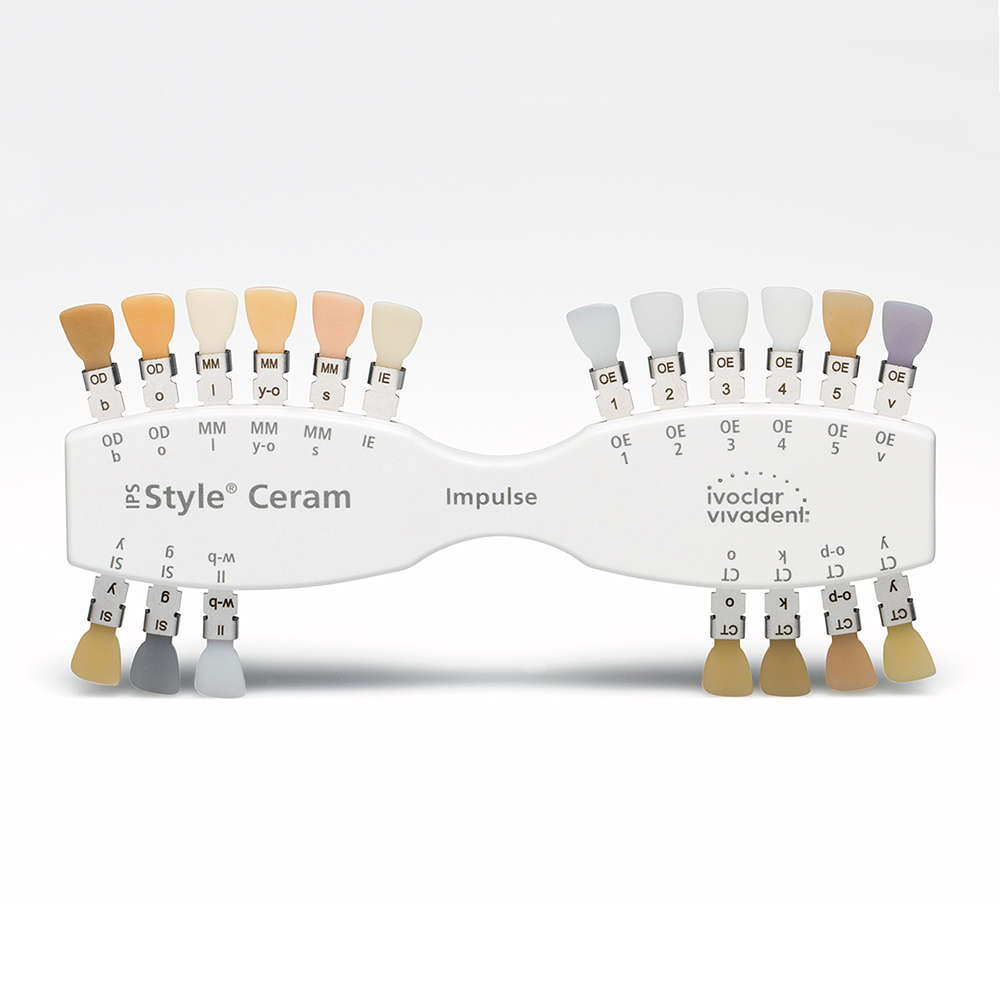 Farvenøgle IPS e.max Ceram Impulse, stk.
