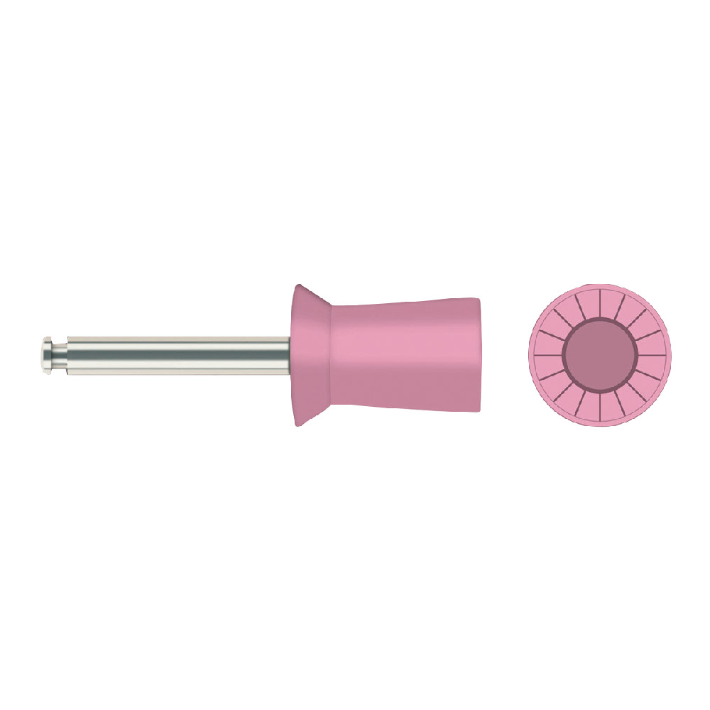 Prophy-Cup med låsetype 9007 pink, 30 stk.