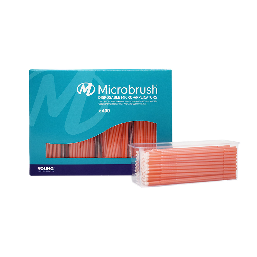 Microbrush plus almindelig orange, 400 stk.