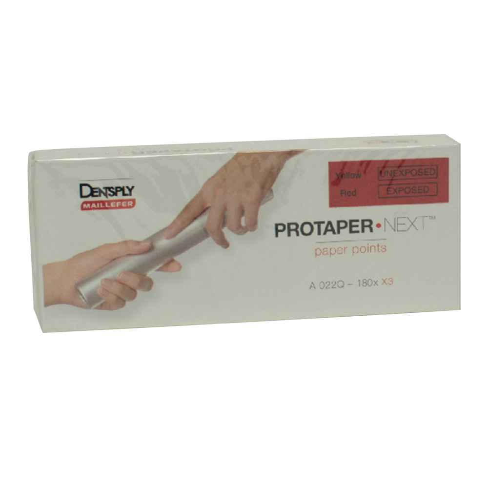 PROTAPER NEXT papirspidser X3, pakke med 180 stk.