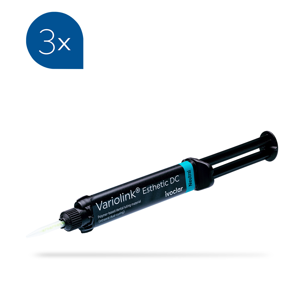 Variolink Esthetic DC neutral, 3 x 9 g sprøjte