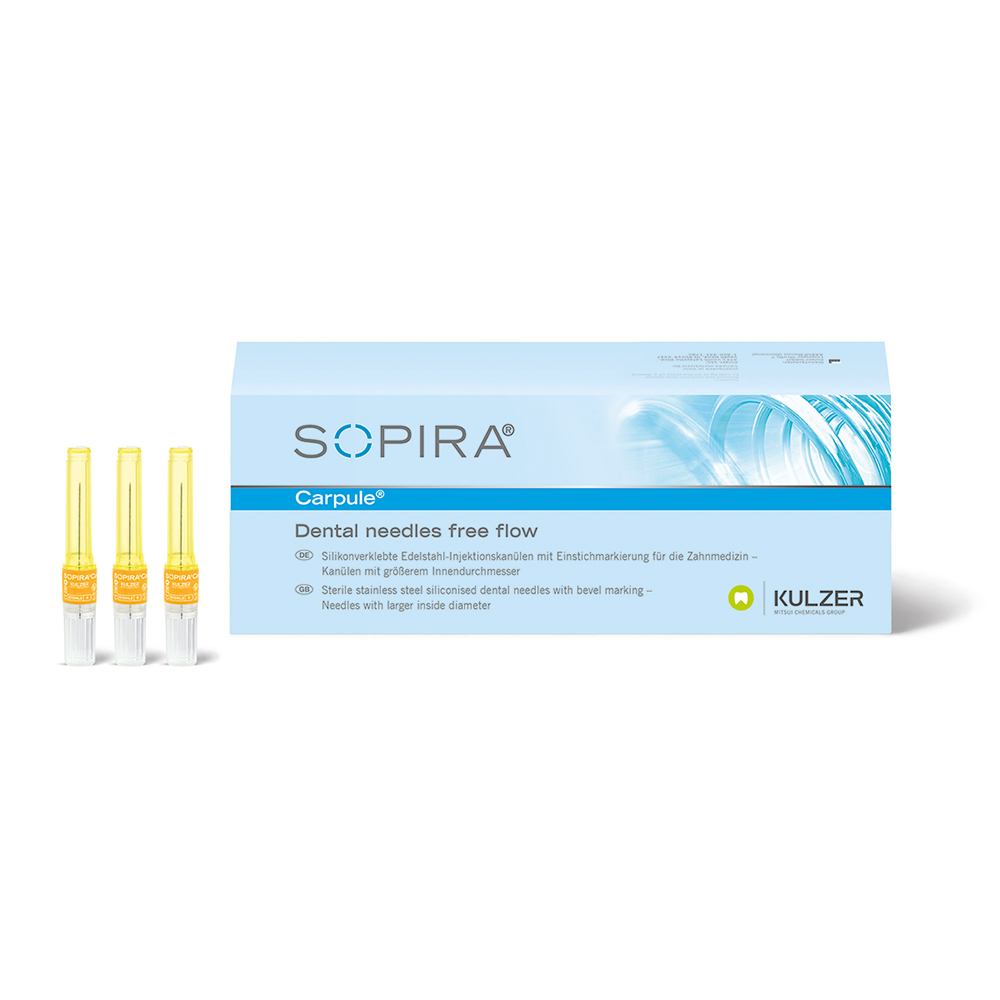 Sopira Carpule Kanyle Free G30 0,3 x 25 mm, 100 stk.