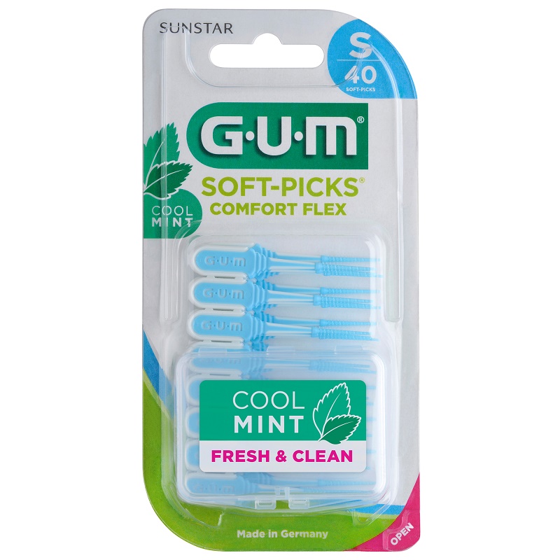 GUM Soft-Picks Comfort Flex mint S 40 stk.