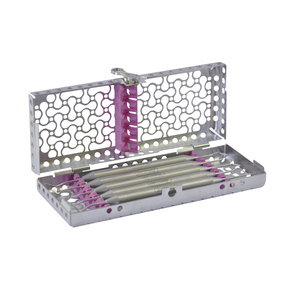 IMS kassette Signature 1/4DIN rosa 5 instrumenter, stk.