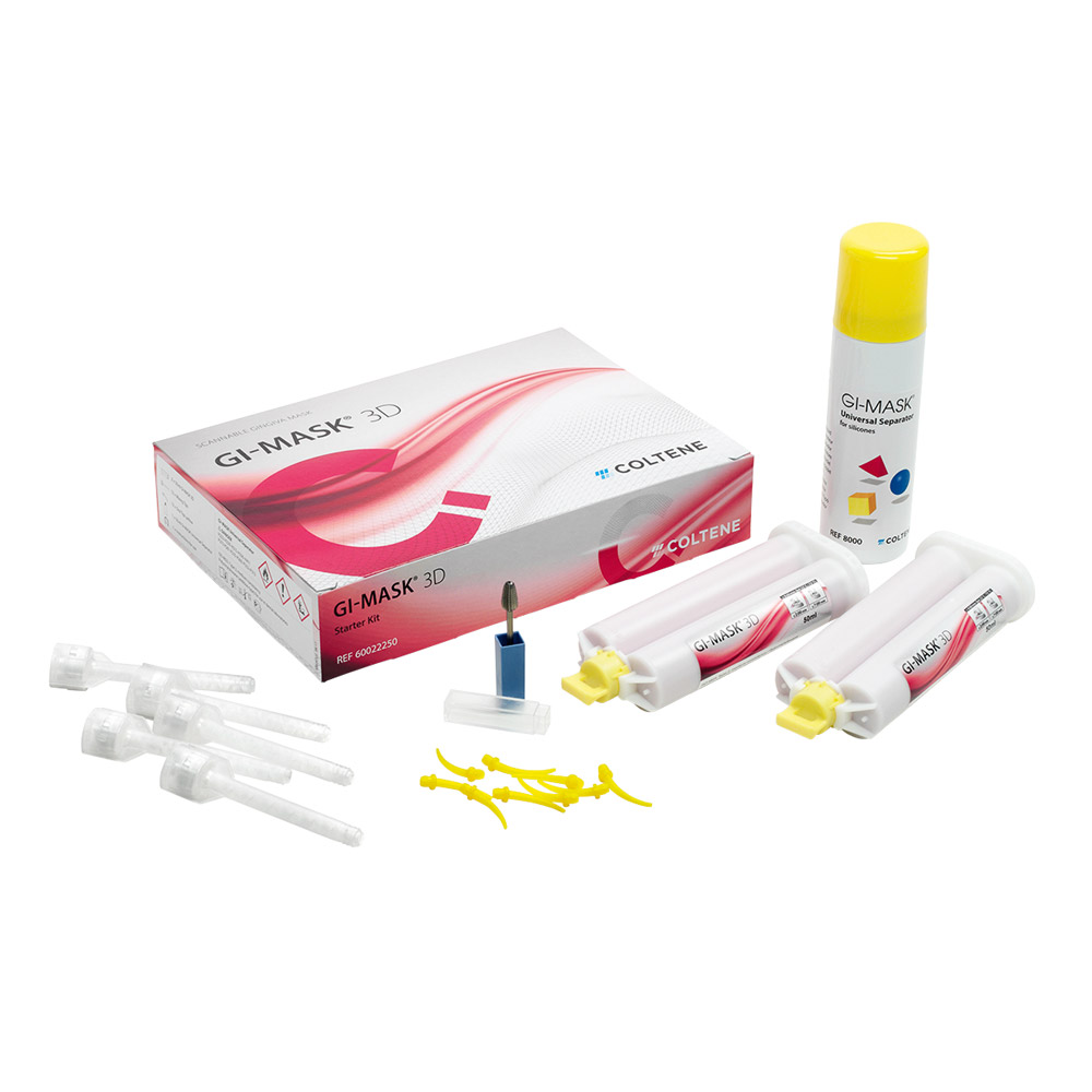 GI-Maske 3D, Startpakke