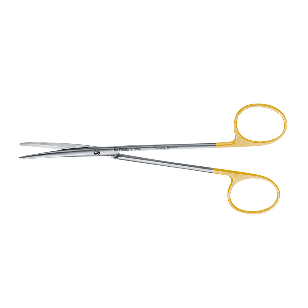 Metzenbaum-saks 14,5 cm PermaSharp buet rund, stk.