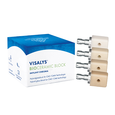 Visalys BioCeramic Block Implant Størrelse S Chroma A3, 5 stk.