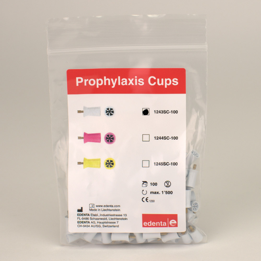 Prophy poleringsklude hvide SC 1243, 100 stykker