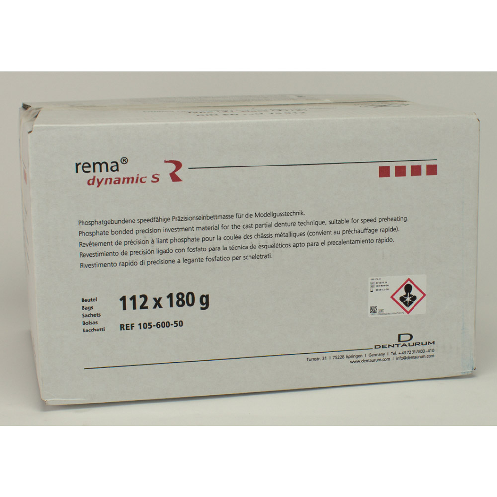 Rema Dynamic S 112 x 180 g, 20 kg