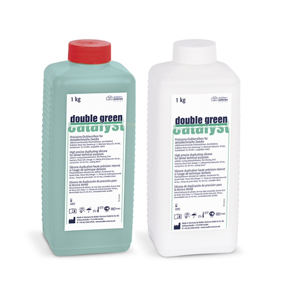 Dobbelt grøn Base + katalysator, 2 x 1 kg