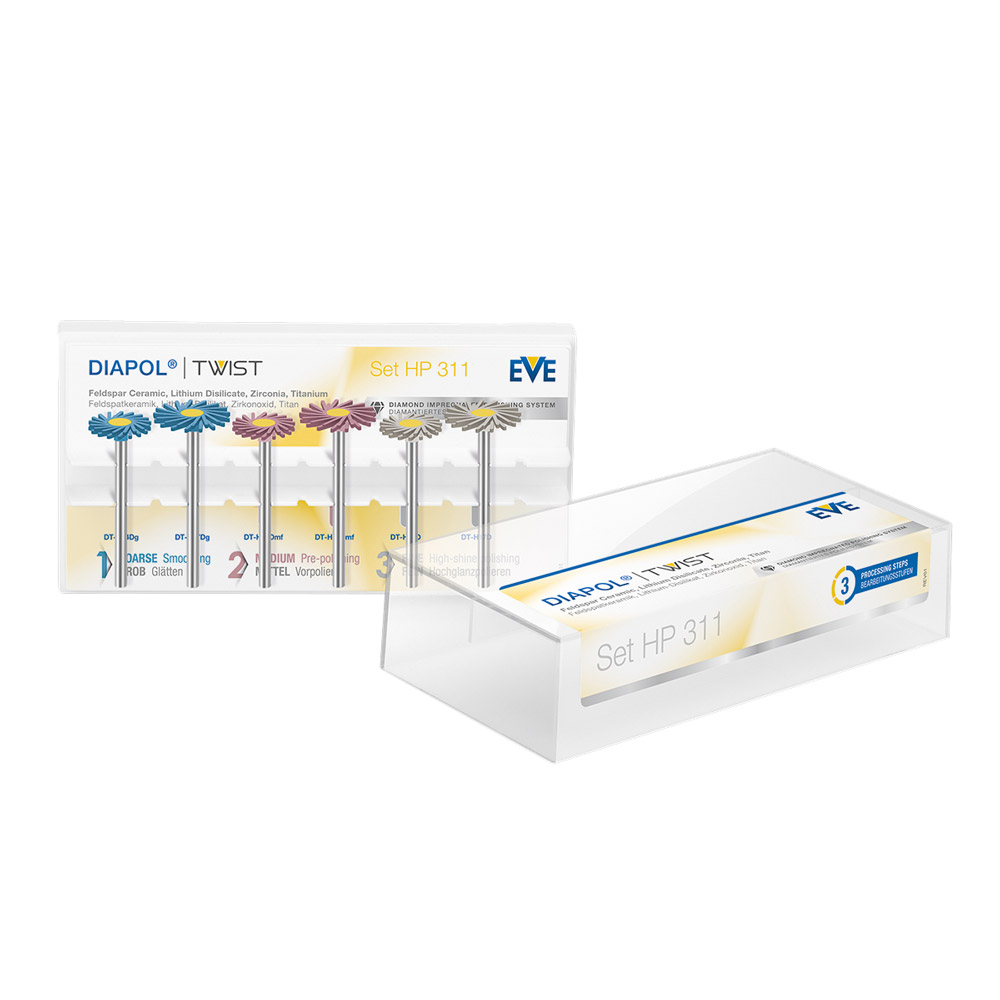EVE Diapol Twist Hst HP 311 Sæt, 6 stk.