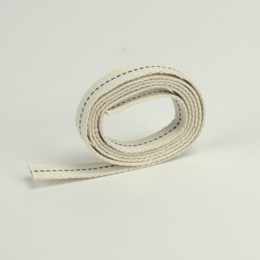 Docht 12 mm bred Becht 460 meter, stk.