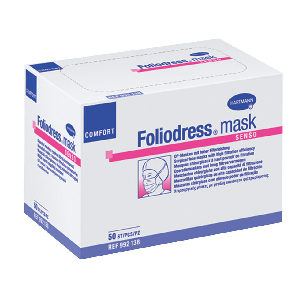 Foliodress Mask Comfort Senso, 50 stk.