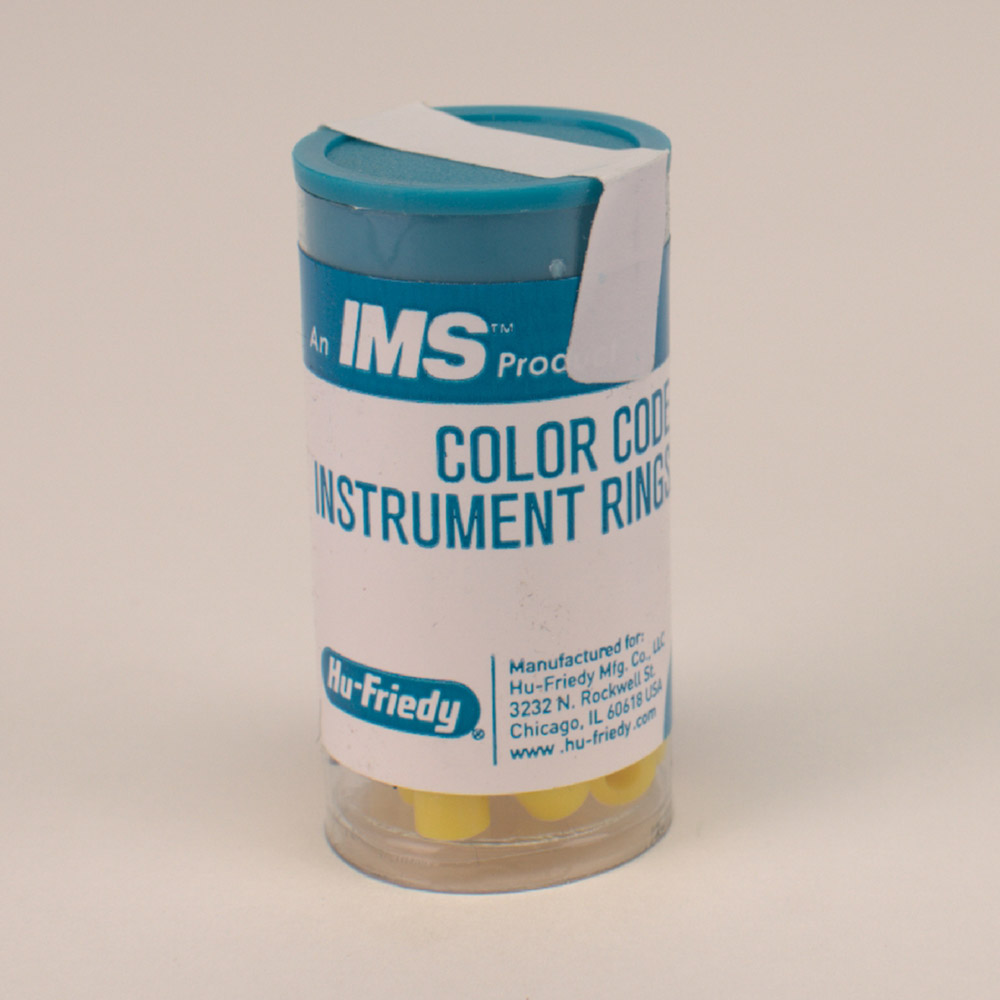 IMS kodningsringe mini gul, 50 stk.