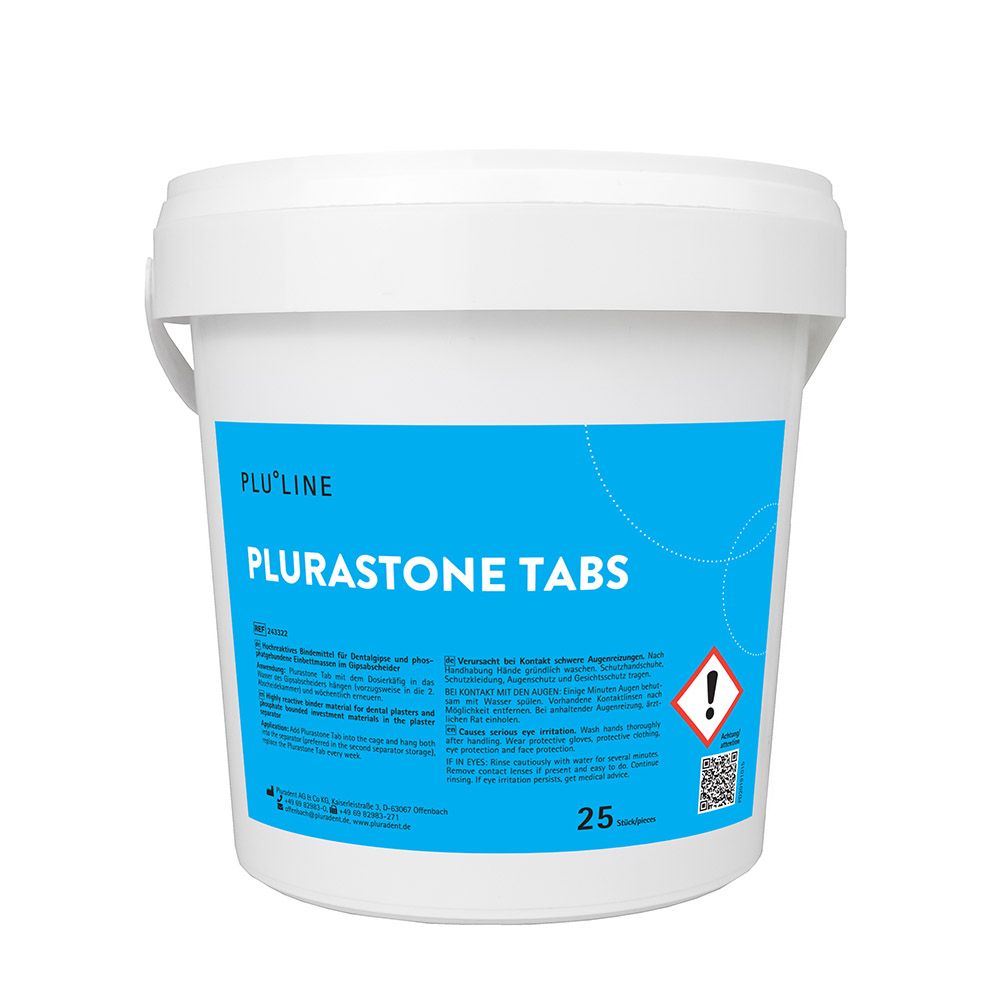 Plurastone Tabs, spand med 25 stk.