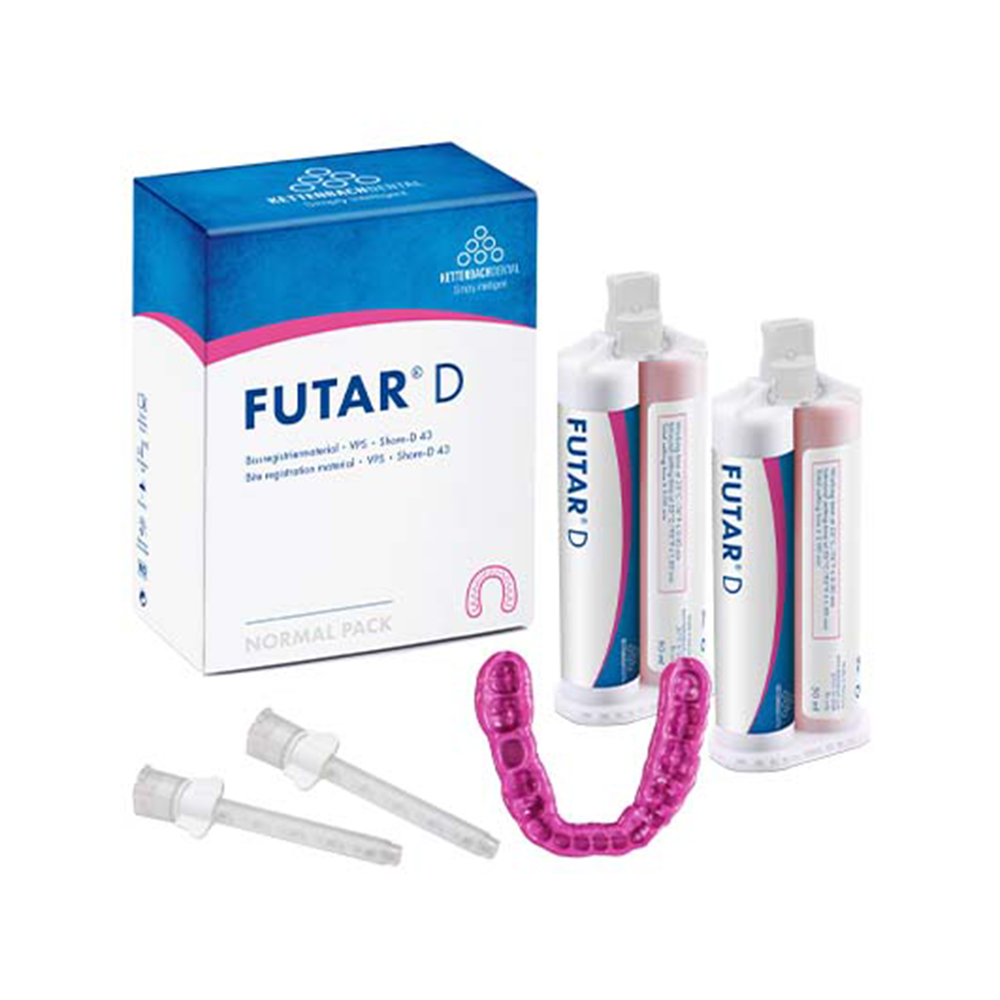 Futar D, 2 x 50 ml + 6 blandingskanyler normalpakning
