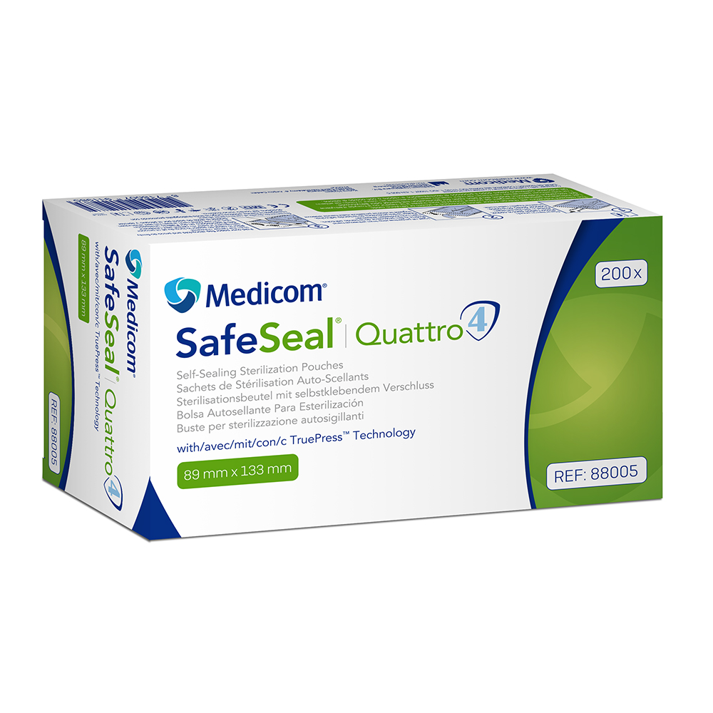 SafeSeal Quattro Sterilisationposer sk