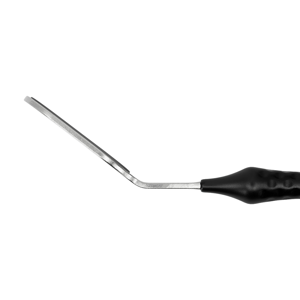 MEGA Parallelometer Rhodium 22 x 37 mm rustfrit stål, stk.