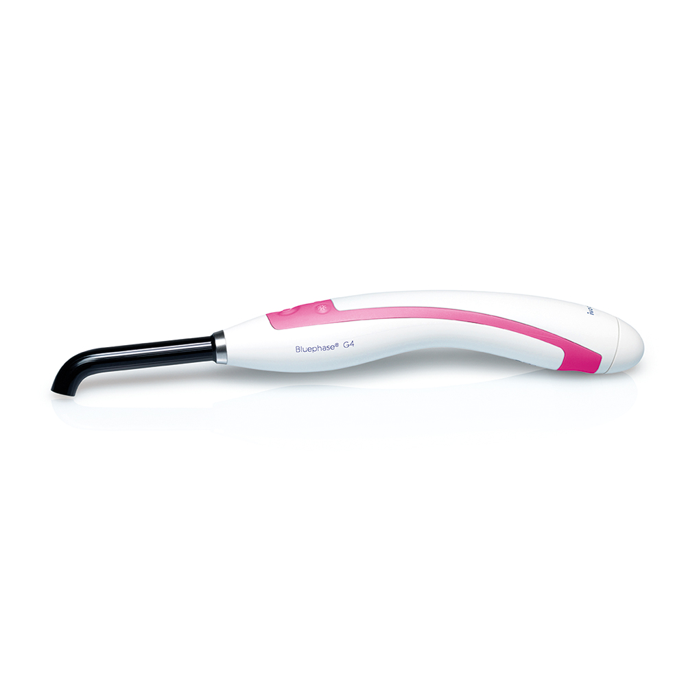 Bluephase G4 polymerisationslampe med ladestation pink, stk.