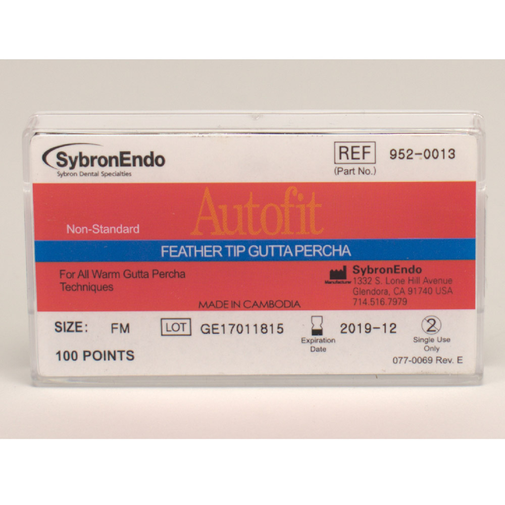 Guttaperchaspidser Autofit Ft FM, 100 stk.