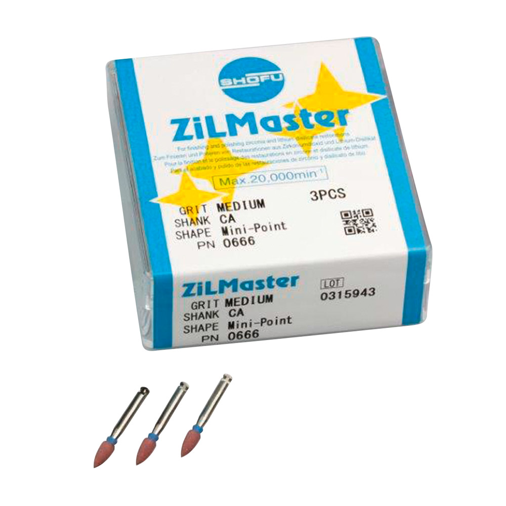 ZiLMaster Wst Mini Point medium, 3 stk.