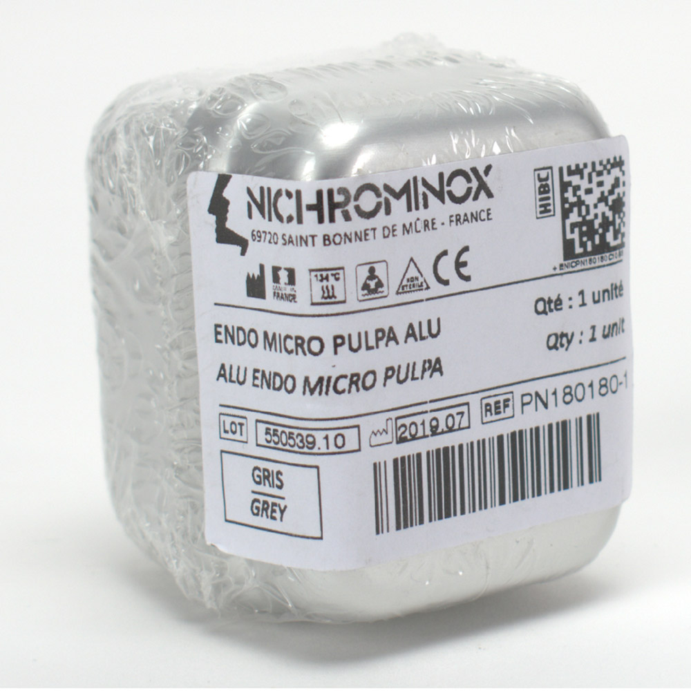 Endo Box Micro Pulpa sølv 6,5 x 5 x 5 cm, stk.