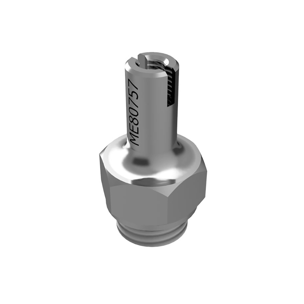 Adapter M 3,0 x 0,6 mm indvendigt gevind, 1 stk.