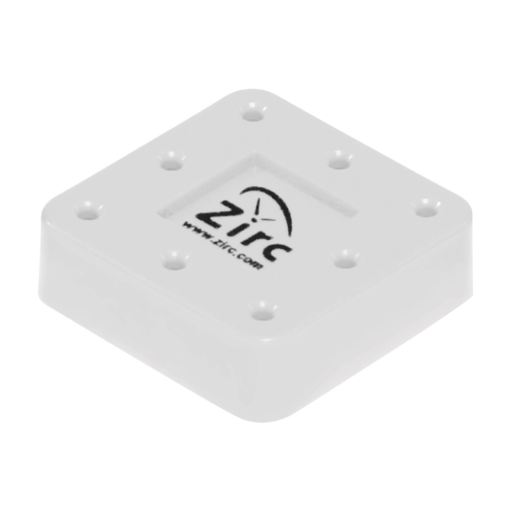 Bur Block 8-huls magnetisk hvid, stk.