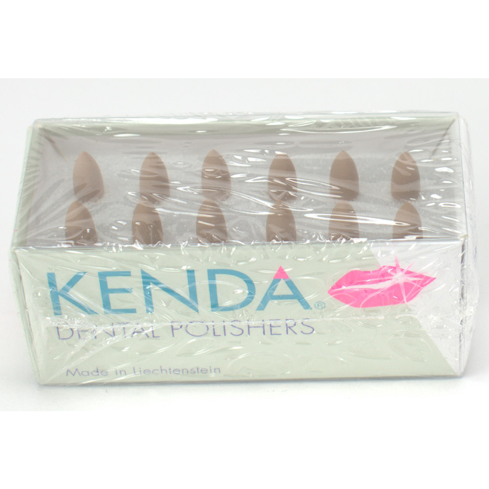 Kenda Unicus poleringsklude Wst orange stor spids, 12 stk.