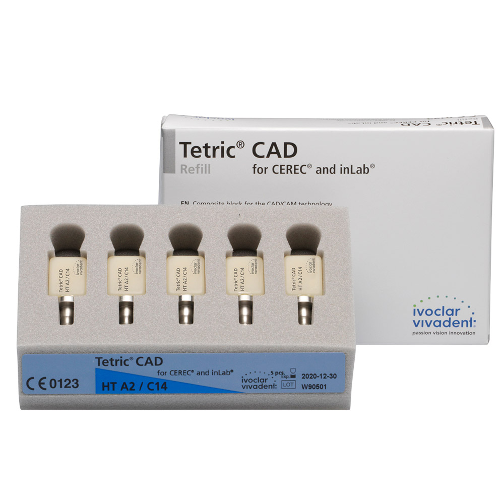 Tetric CAD CEREC/inLab HT A3 C14, 5 stk.