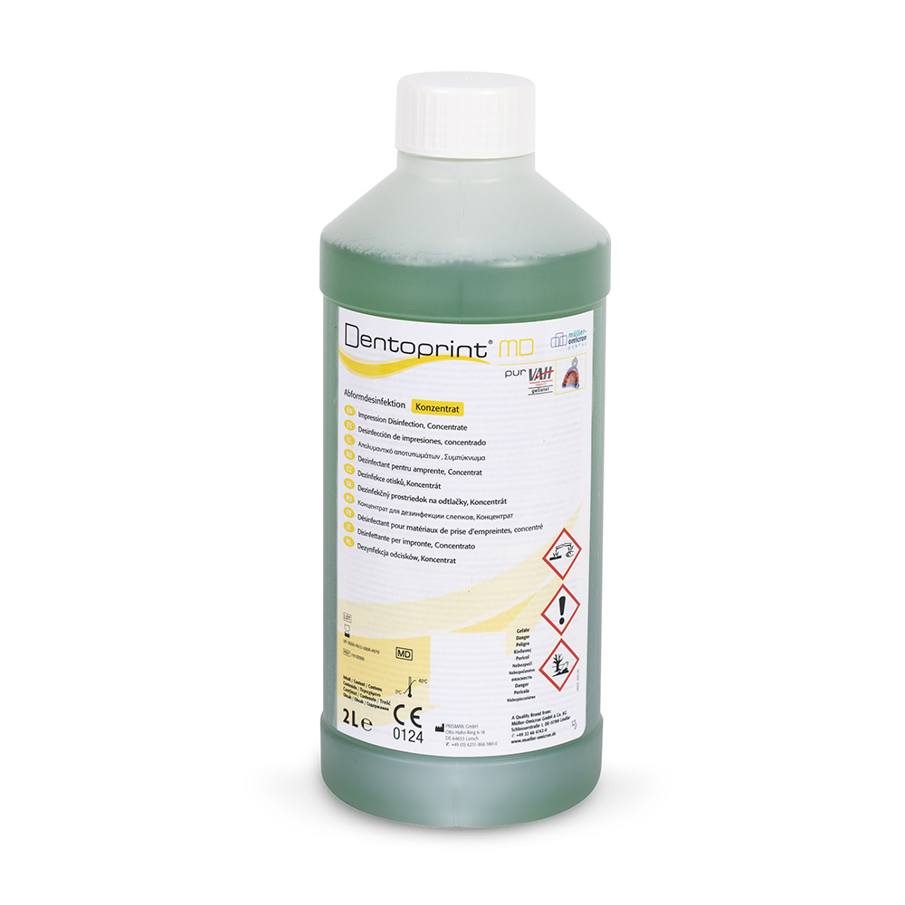 Dentoprint MD pur, 2 L flaske