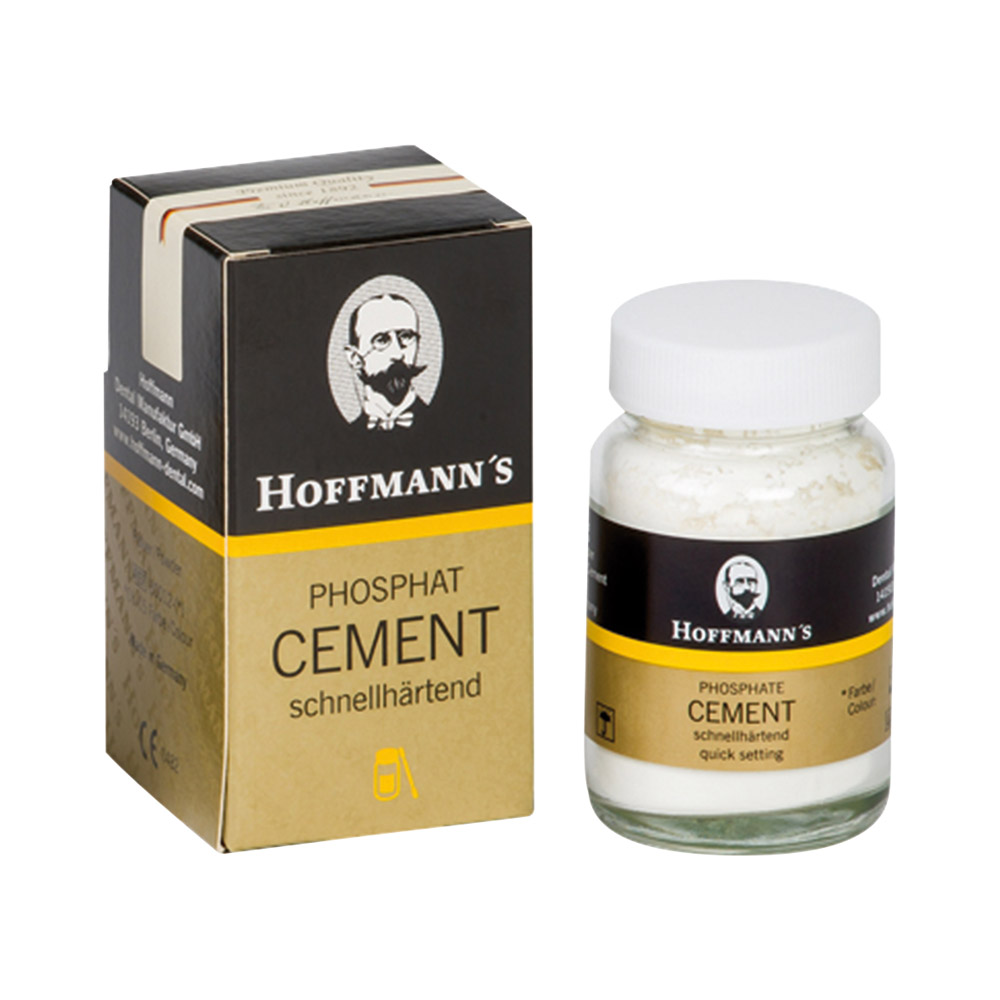 Hoffmanns hurtigt hærdende cement 9 grå, 100 g pulver