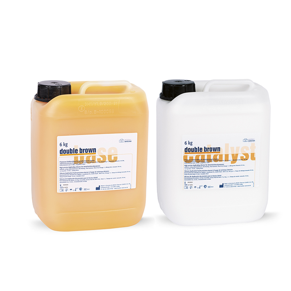 Dobbelt brun base + katalysator, 2 x 6 kg
