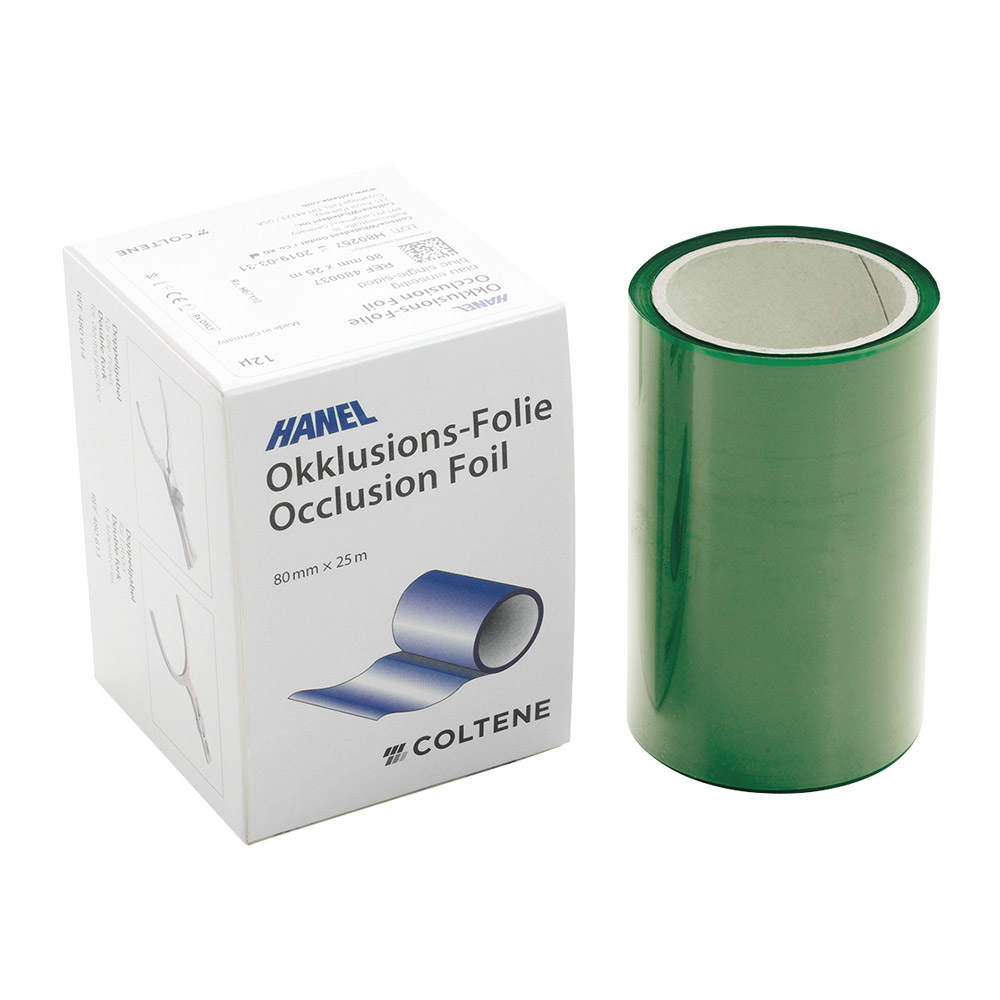 Hanel-folie ensidig grøn 80 mm 12 µ, 25 m rulle