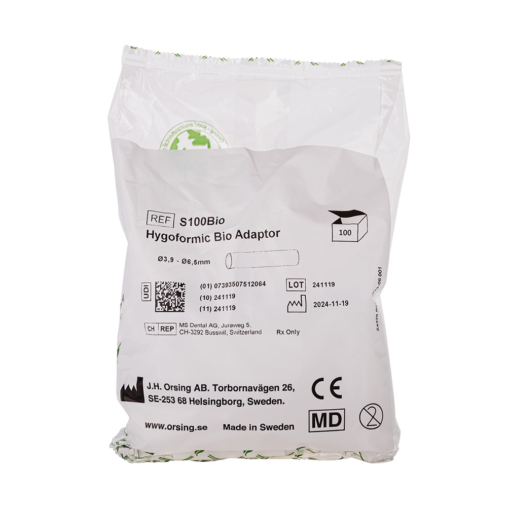 Hygoformic Bio Adapter 6,5 mm, 100 stk.
