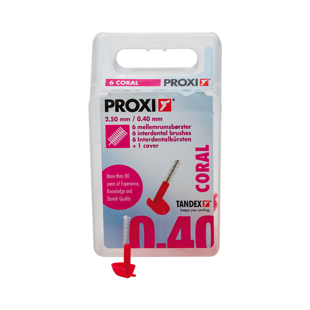 Interdentalbørster Proxi pink 2,5, 6 stk.